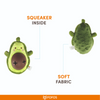 Barkbutler x Fofos Avocado Treat Toy for Dogs | For Medium Chewers
