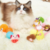 Fofos Geek Ball and Basil Cotton Plush Cat Toy with Catnip Combo for Cats Cats-Toys Exclusive Combo