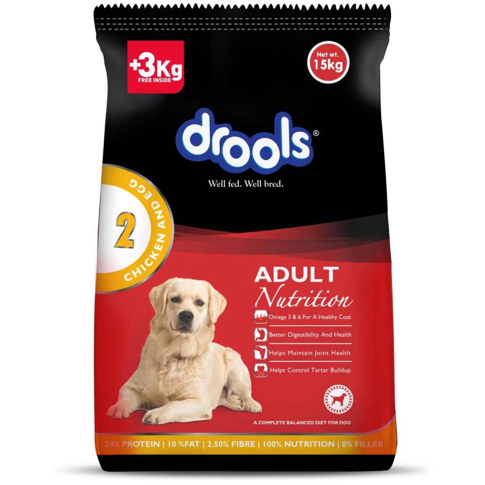 Drools Chicken and Egg Adult Dog Dry Food