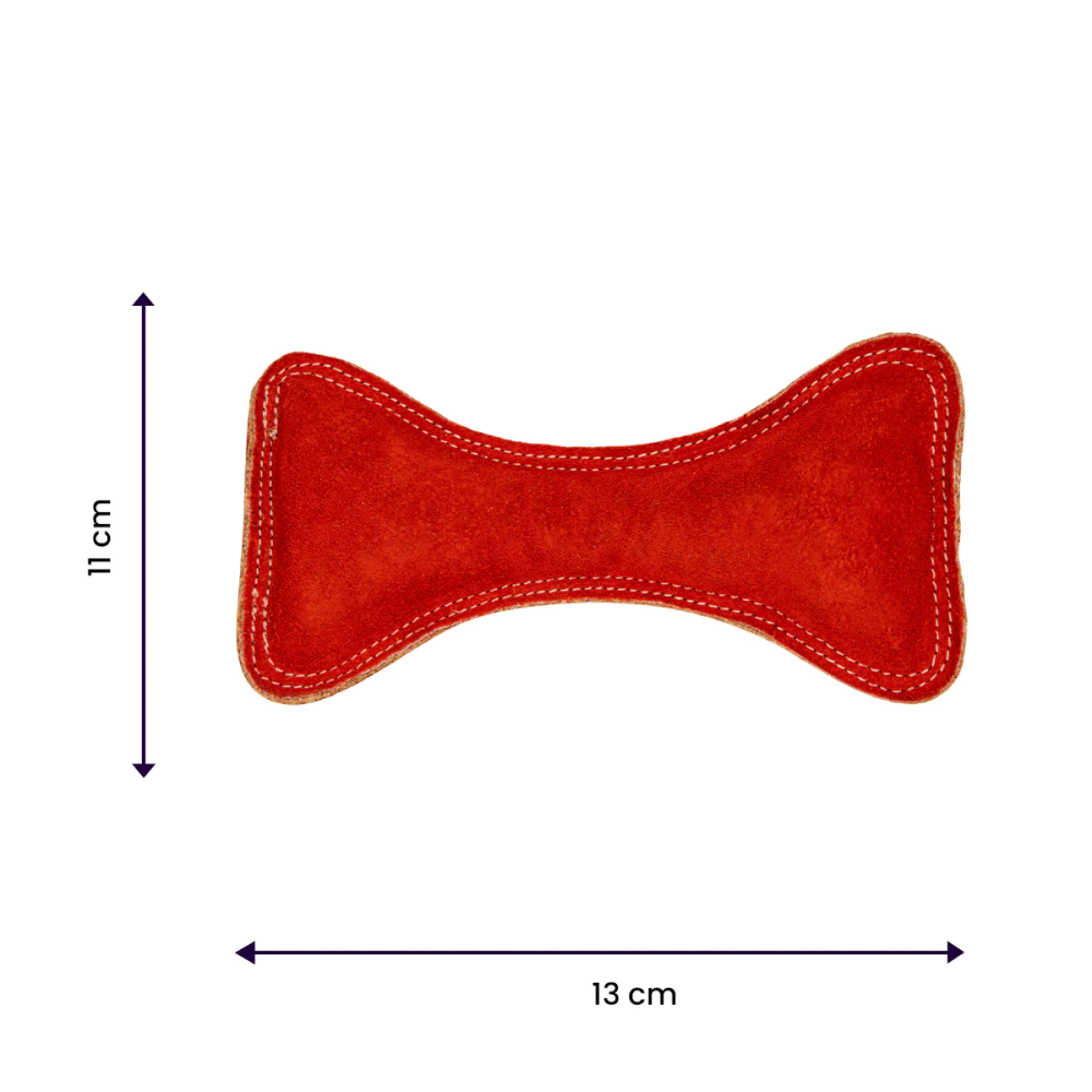 TopDog Premium Red Bone Toy for Dogs and Cats