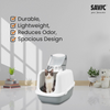 Savic Nestor Jumbo Toilet Home for Cats (Cold Grey)