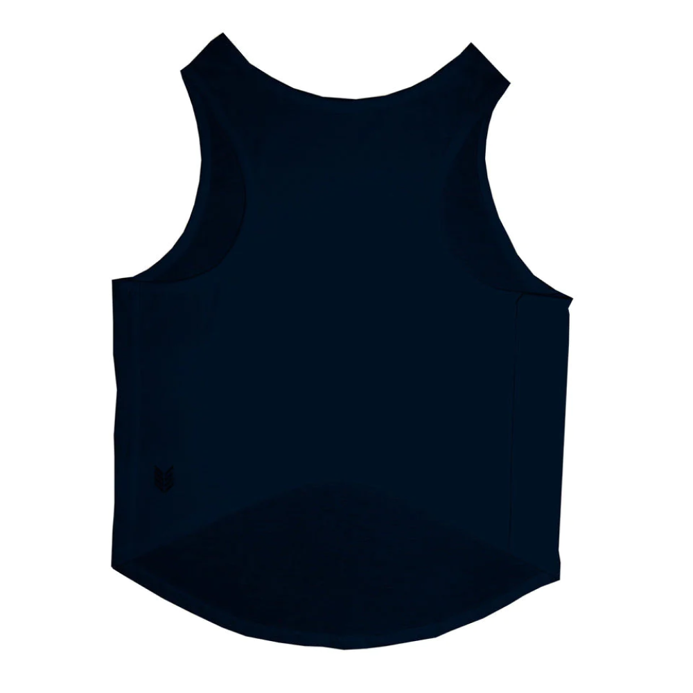 Ruse IPL "Delhi Capi Tails" Printed Tank Jersey for Cats (Navy Blue)