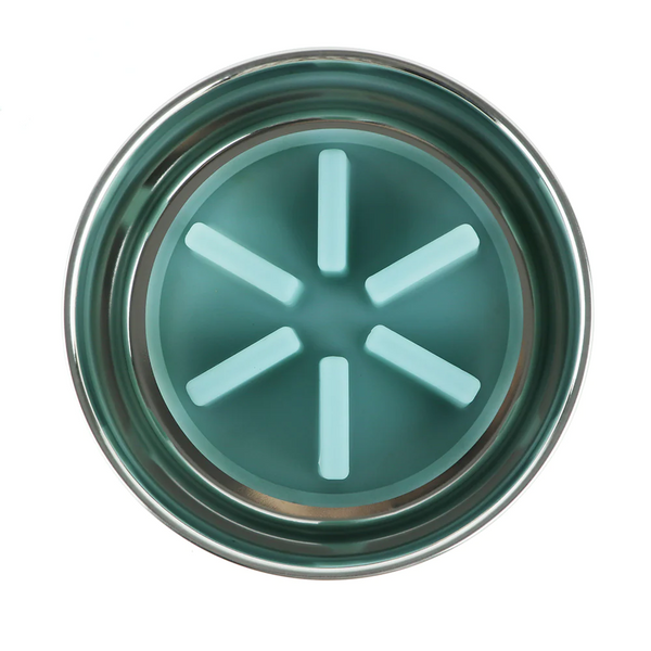 Pawpourri Premium Bowl with Silicone Slow Insert for Dogs and Cats