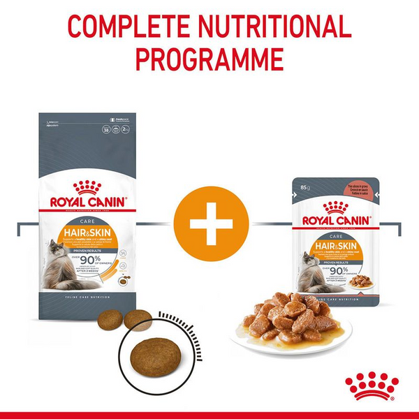Royal Canin Hair & Skin Care Adult Gravy Cat Wet Food
