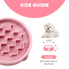 Outward Hound Fun Feeder Slow Feeder Bowl for Dogs (Pink)
