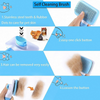 QPets Slicker Brush for Dogs and Cats (Blue) Both-Grooming Supplies Q pets