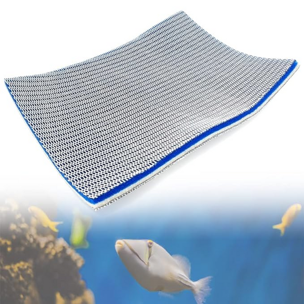 QPets 8 Layer High Density Reusable Aquarium Filter for Fish