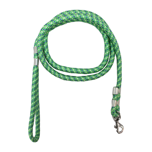 Pawpourri Classic Polyester Rope Leash for Dogs (Green)