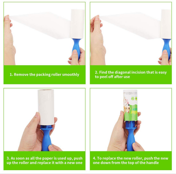 Pet Vogue Lint Roller for Dogs and Cats