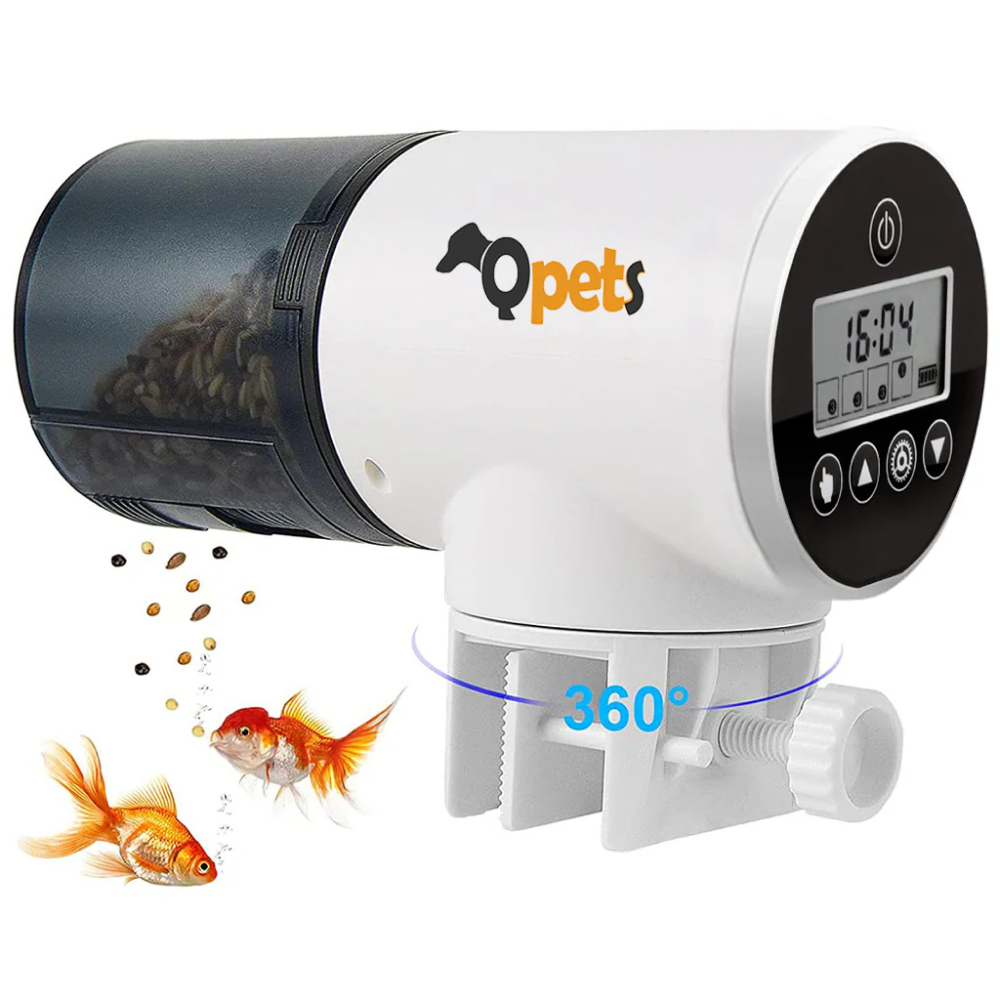 Q Pets Automatic Aquarium Feeder for Fish