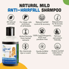 Natural Remedies Lush Me Up Anti Hairfall Shampoo for Dogs and Cats Both-Grooming Supplies Natural Remedies