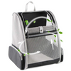QPets Expandable Backpack for Dogs and Cats (Grey)