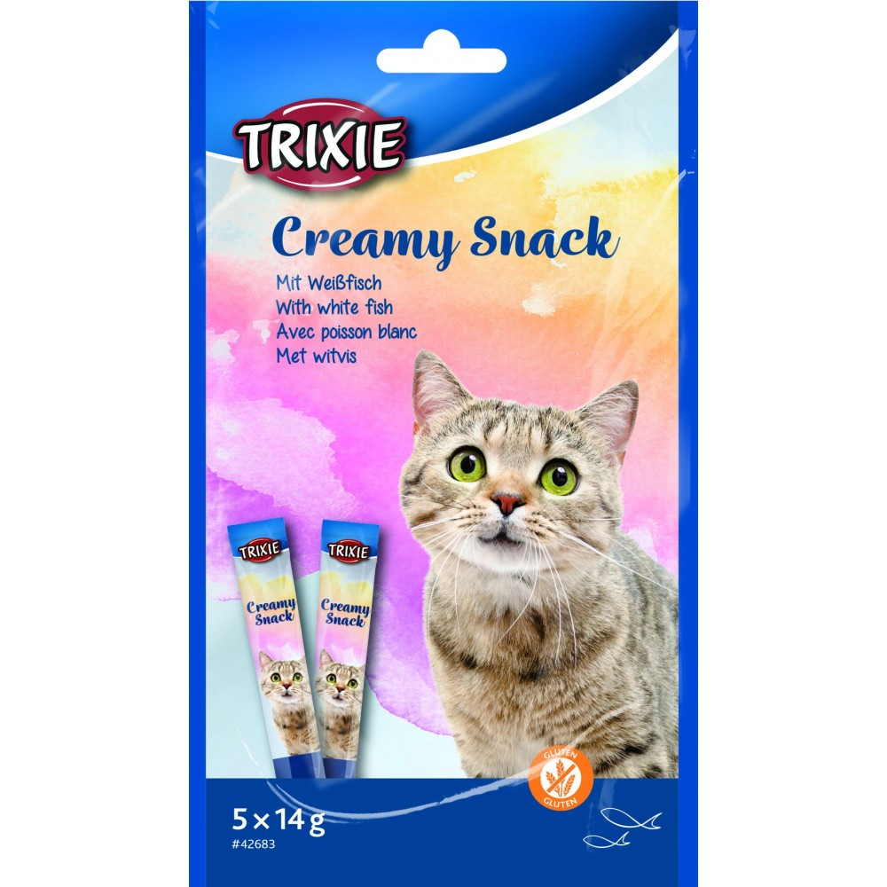 Trixie Snack with White Fish Creamy Cat Treats