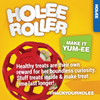 JW Hol Ee Giggler Roller Toy for Dogs (Red)