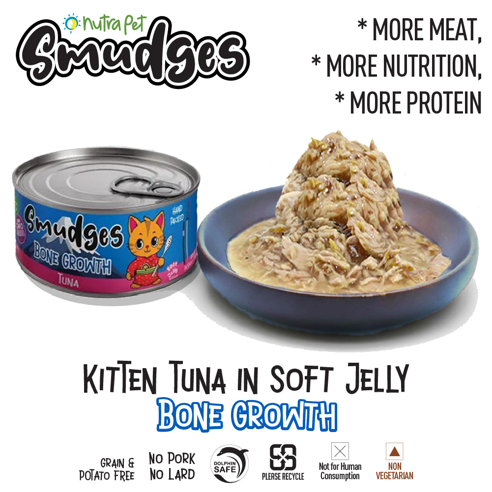 Smudges Tuna in Soft Jelly Kitten Wet Food