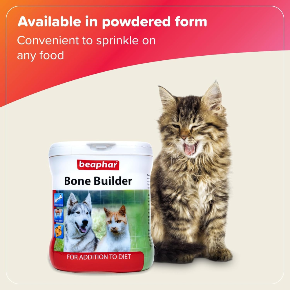 Beaphar Bone Builder Calcium Supplement for Dogs and Cats Both-Health & Wellness Beaphar
