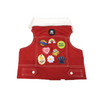 Dogobow Denim Jacket for Dogs and Cats (Red) (Get a Bow Free) Both-Clothing & Accessories Dogobow Dropship