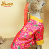 Pawgypets Luxe Barcade Kurta for Dogs and Cats (Pink) Both-Clothing & Accessories Pawgypets Luxe Dropship