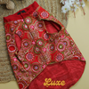 Pawgypets Luxe Embroidered Kurta for Dogs and Cats (Red) Both-Clothing & Accessories Pawgypets Luxe Dropship