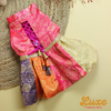 Pawgypets Luxe Brocade Colour Block Lehenga Dogs and Cats Both-Clothing & Accessories Pawgypets Luxe Dropship