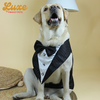Pawgypets Luxe Shimmering Bowtie Tuxedo for Dogs and Cats (Black) Both-Clothing & Accessories Pawgypets Luxe Dropship S