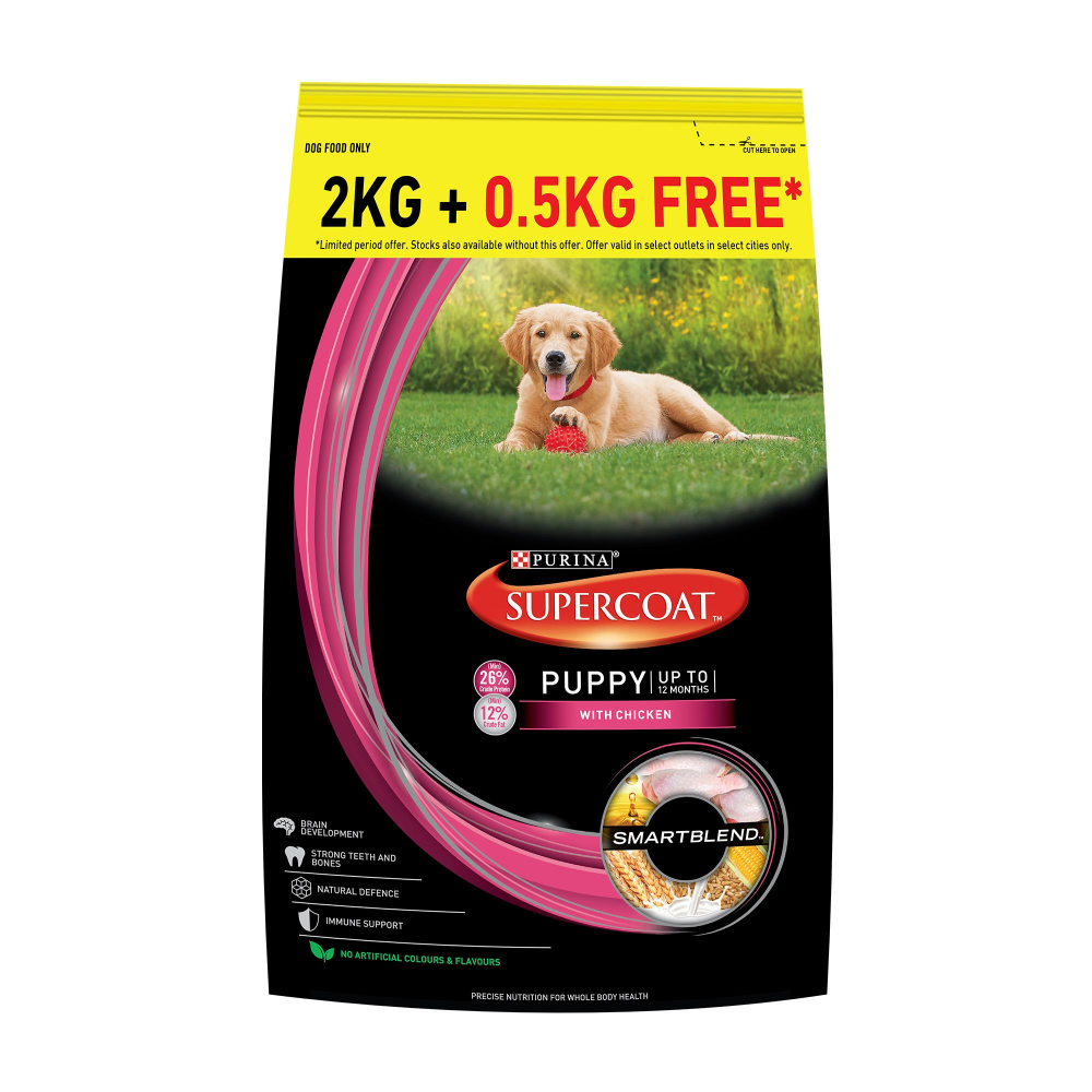 SuperCoat Chicken Puppy Dog Dry Food