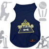 Gujarat Ti Tails ipl Jersey for Dogs and Cats | Indian Pet League Dogs-Clothing & Accessories Pawgypets Dropship M
