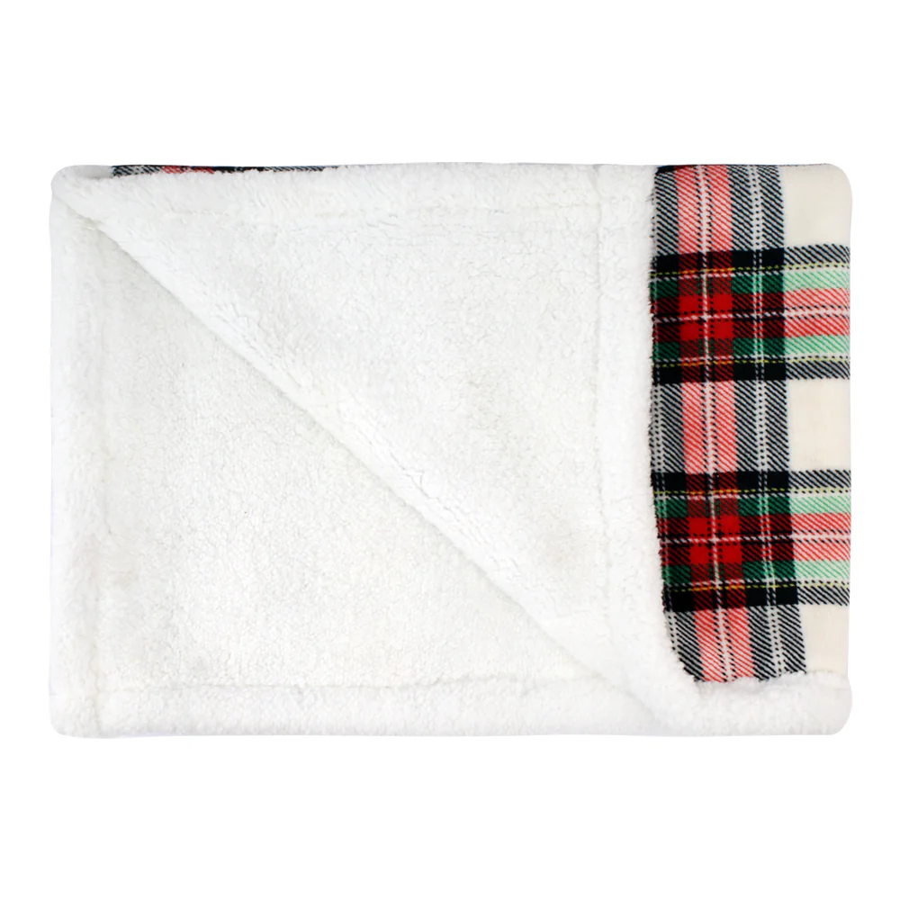 Pawpourri Plaid Xmas Blanket for Dogs Dogs-Bedding, Mats & Travel Supplies Pawpourri Dropship