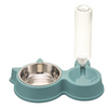 Pet Vogue Slow Feeder No Spill Drinking Water Bowl for Dogs and Cats (Green) Both-Bowls & Feeders Pet Vogue 1.5L