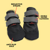 Pawgypets Walkies Everyday Shoe for Dogs (Black, Set of 4) Dogs-Clothing & Accessories Pawgypets Dropship