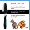 Hank Flea Comb for Pets (Blue) Dog-Grooming Supplies Hank