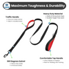 Hank Leash Design for Heavy Puller Dogs (Red) Dogs-Collar, Leashes, harnesses Hank