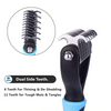 Hank Pet Safe Dematting Comb Easy Mats and Tangles Remover Dog-Grooming Supplies Hank