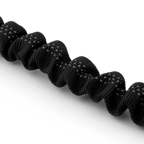 Hank Tactical Bungee Leash for Dogs (Black)