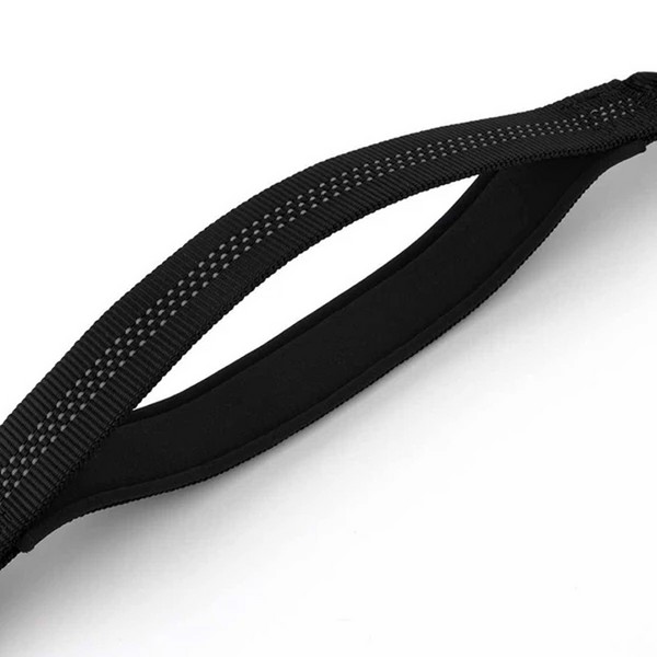 Hank Tactical Bungee Leash for Dogs (Black)