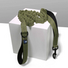 Hank Tactical Bungee Leash for Dogs (Green) Dogs-Collar, Leashes, harnesses Hank