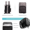 Barkbutler x Fofos Backpack Carrier for Dogs and Cats (Grey)