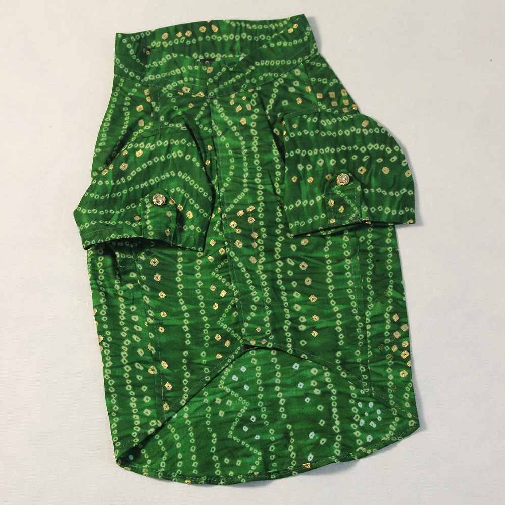 Pawgypets Bandani Kurta for Dogs (Green) Dogs-Clothing & Accessories Pawgypets Dropship