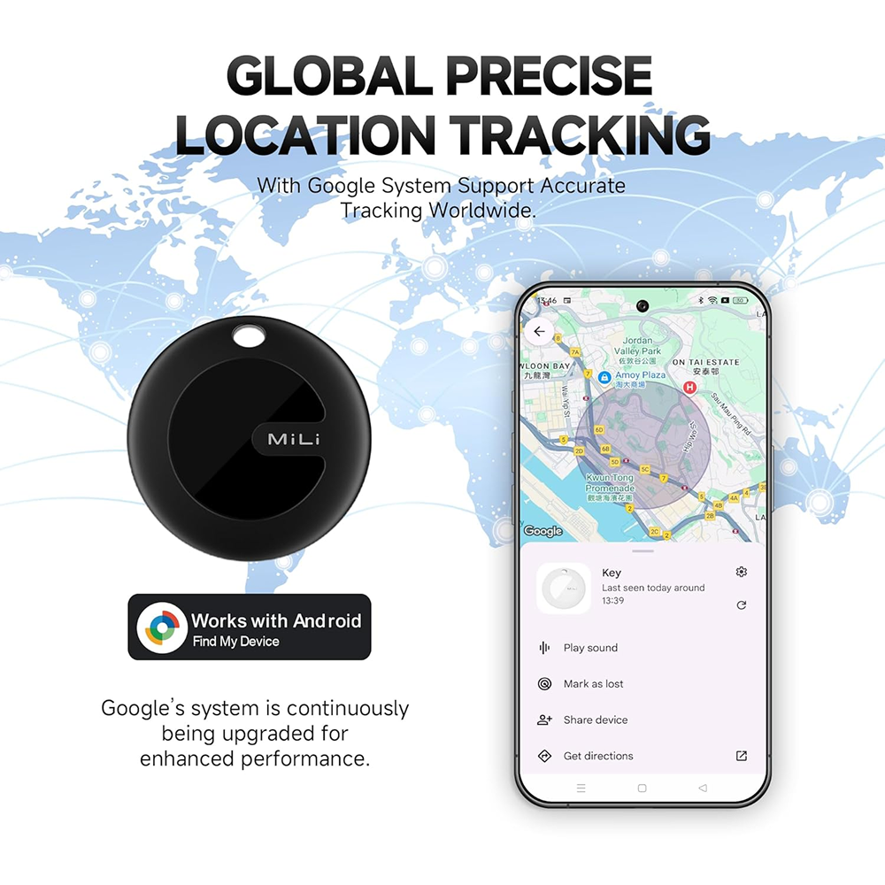 Mitag Go Anti Loss Device with Keychain Tracker (Black) | Android Pet Parent-Clothing & Accessories Mitag Dropship