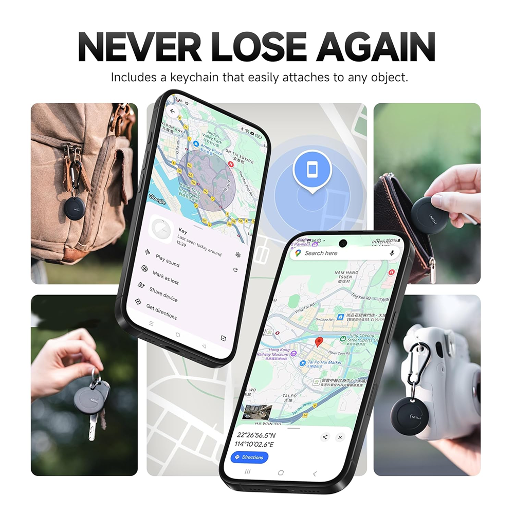 Mitag Go Anti Loss Device with Keychain Tracker (Black) | Android Pet Parent-Clothing & Accessories Mitag Dropship