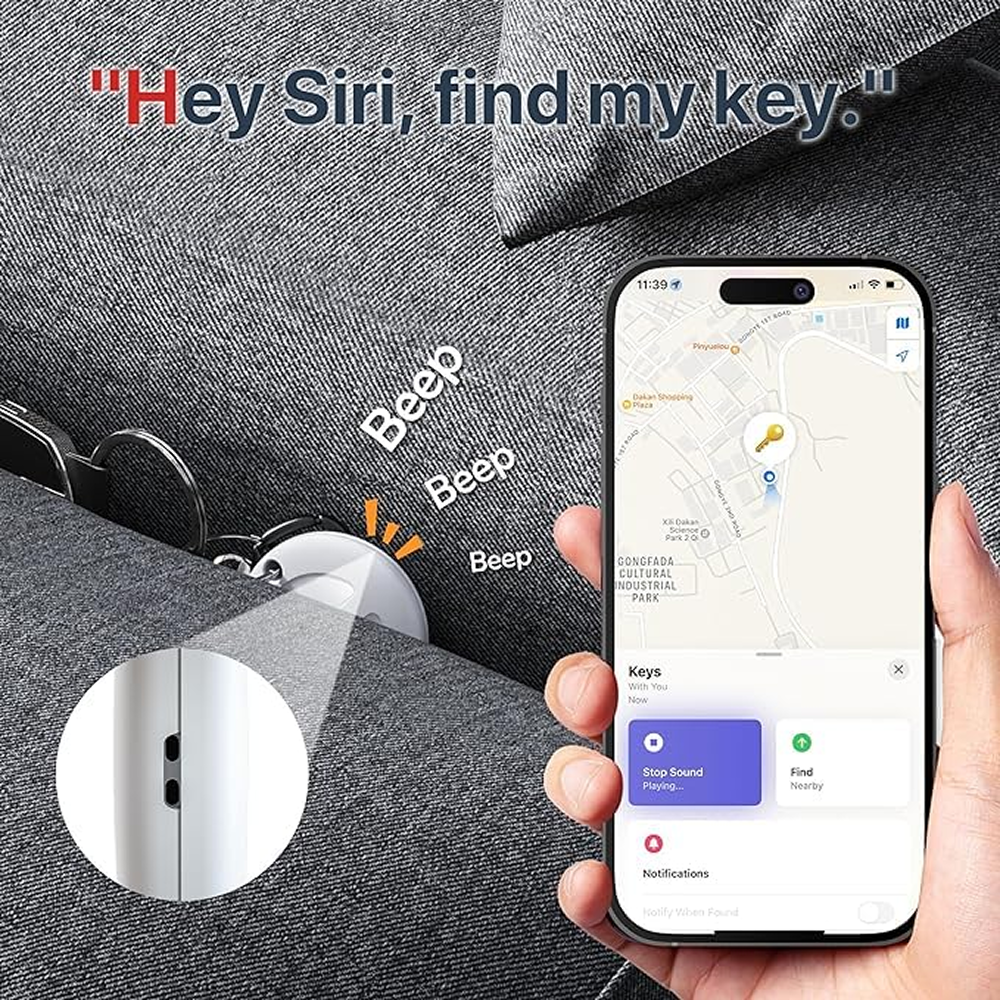 Mitag Go Anti Loss Device with Keychain Tracker (Black) | Android Pet Parent-Clothing & Accessories Mitag Dropship