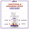 Petvit Sanitizing & Grooming Wipes for Dogs and Cats (Pack of 2) Both-Grooming Supplies Petvit