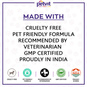 Petvit Sanitizing & Grooming Wipes for Dogs and Cats (Pack of 2)