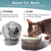 Pet Vogue Exclusive Water Fountain and Food Bowl with Ultra-Quiet Water Dispenser for Cats and Small Dogs (White) Both-Bowls & Feeders Pet Vogue