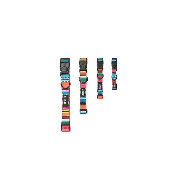M Pets Urban Style Jazz Stripes Collar for Dogs