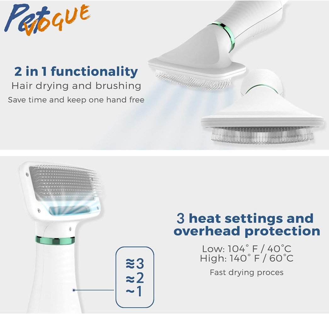 PetVogue Portable Professional Home Grooming Kit with Hair Drying & Blower for Dogs & Cats Both-Grooming Supplies Pet Vogue