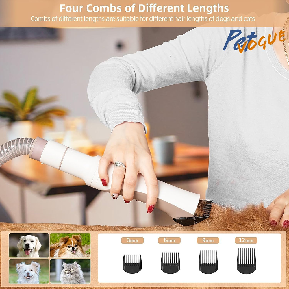 Petvogue 6 in 1 Grooming Kit for Dog & Cats Both-Grooming Supplies Pet Vogue