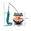 PetVogue Interactive Roller Track Electric Self-Play Tumbler Toy with Teasing Stick and Balls for Indoor Cats and Kittens Cats-Toys Pet Vogue