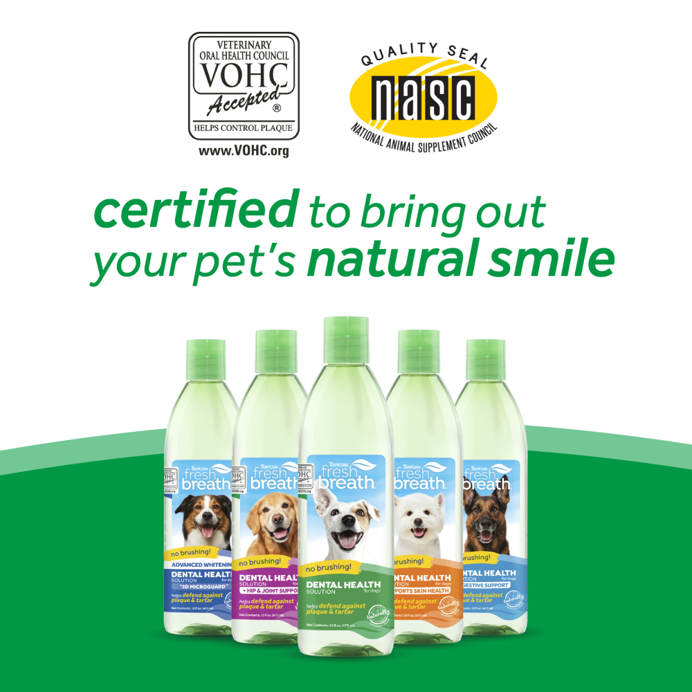 Tropiclean Advanced Whitening Oral Care Water Additive for Dogs