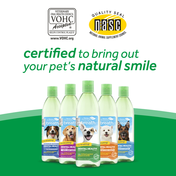 Tropiclean Advanced Whitening Oral Care Water Additive for Dogs